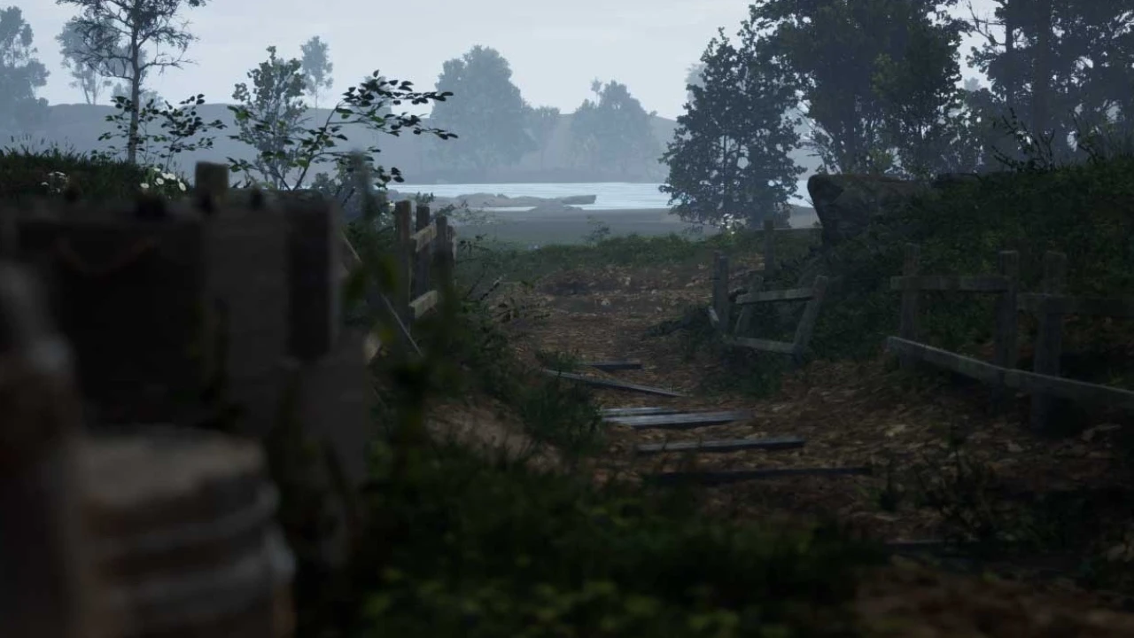 Road environment created in MENYR by NOG Studio, illustrating Unreal Engine development and C++ plugin customization with optimized CI/CD pipeline for high-performance integration.